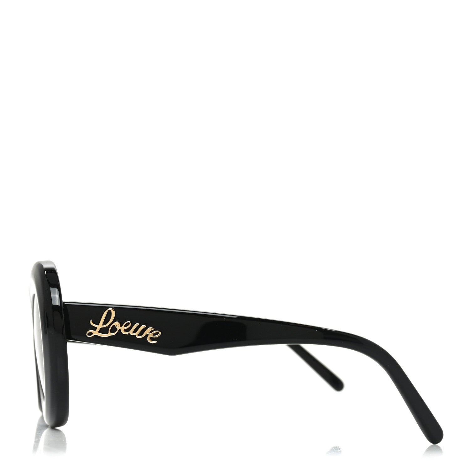 Loewe Acetate Curvy Round Sunglasses LW40112I Black 3 of 7
