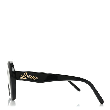 Loewe Acetate Curvy Round Sunglasses LW40112I Black 3 of 7