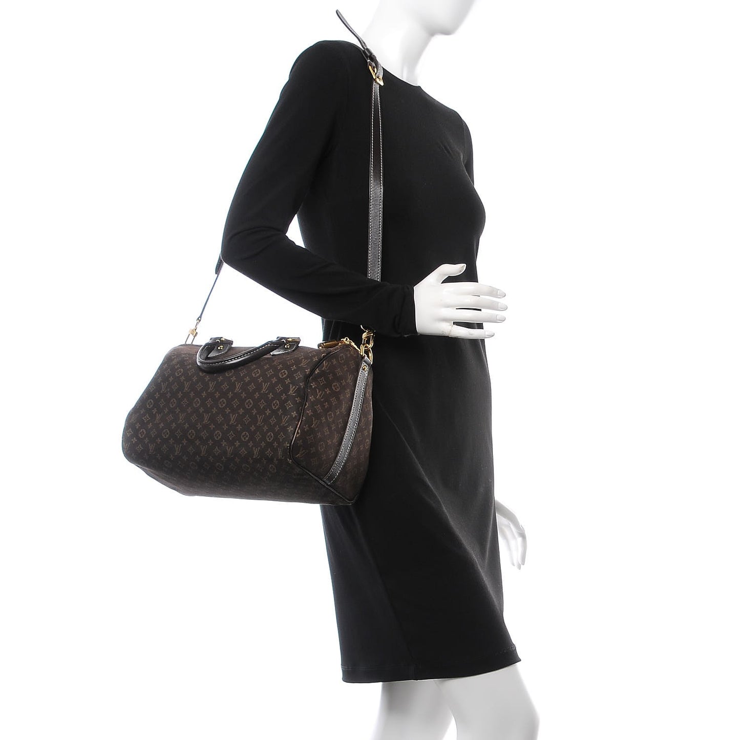 Monogram Idylle Speedy Bandouliere 30 Fusain