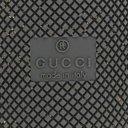 Gucci Calfskin Lame GG Monogram Web Womens Screener Sneakers 37.5 Blue Silver Dusty Milk Shine Purple 7 of 10