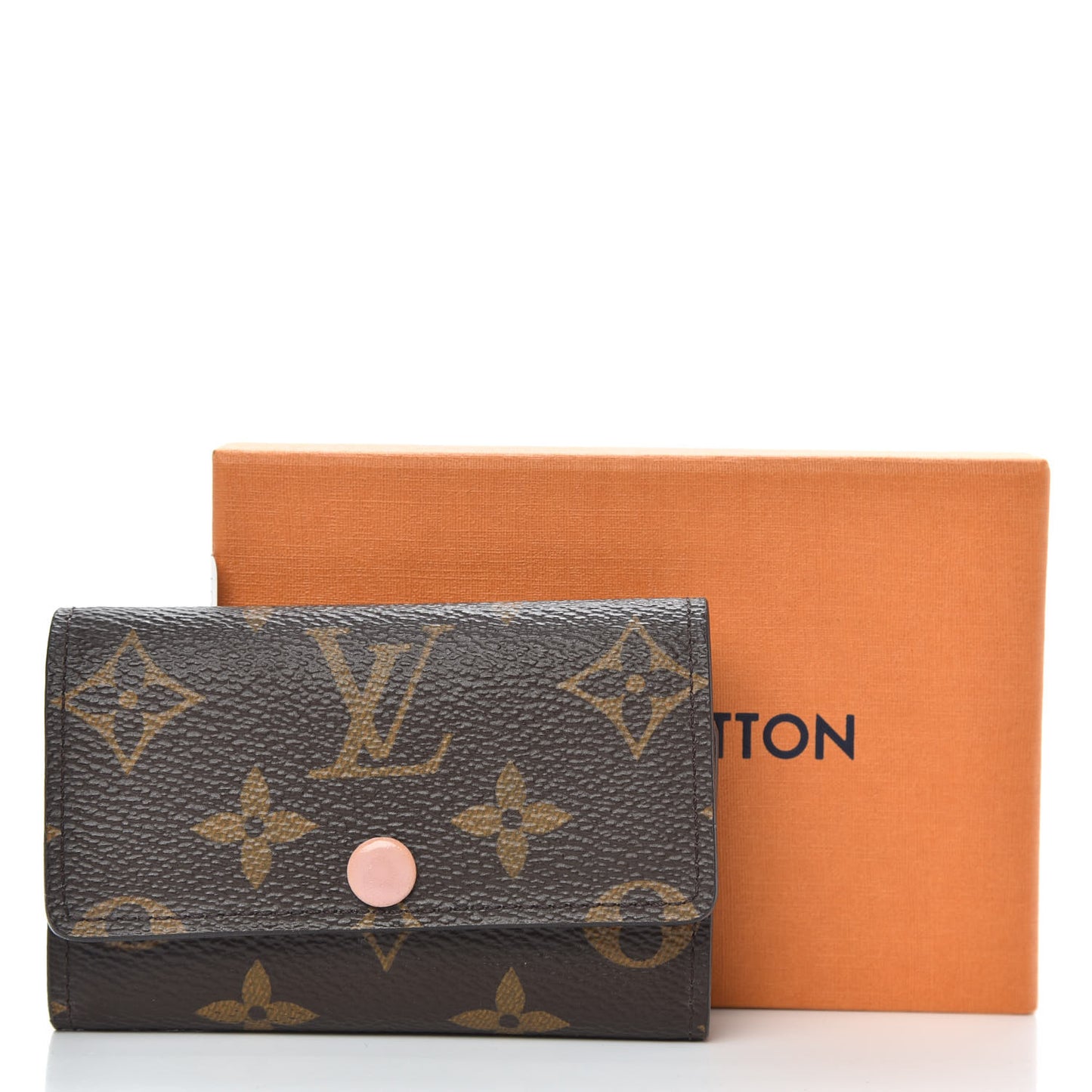 Monogram Multicles 6 Key Holder Rose Ballerine