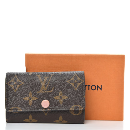 Louis Vuitton Monogram Multicles 6 Key Holder Rose Ballerine 7 of 7