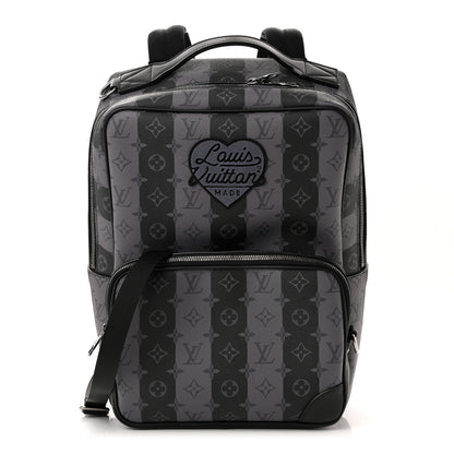 Louis Vuitton X NIGO Monogram Eclipse Stripes LV Heart Modular Utilitary Backpack 1 of 11