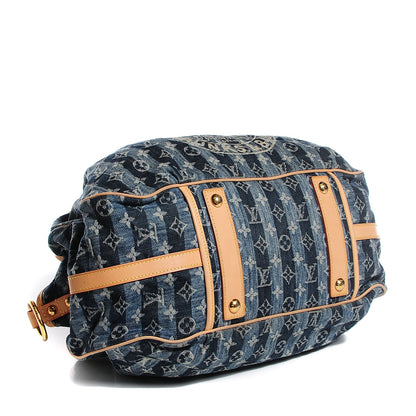 Louis Vuitton Denim Raye Cabas GM 4 of 7