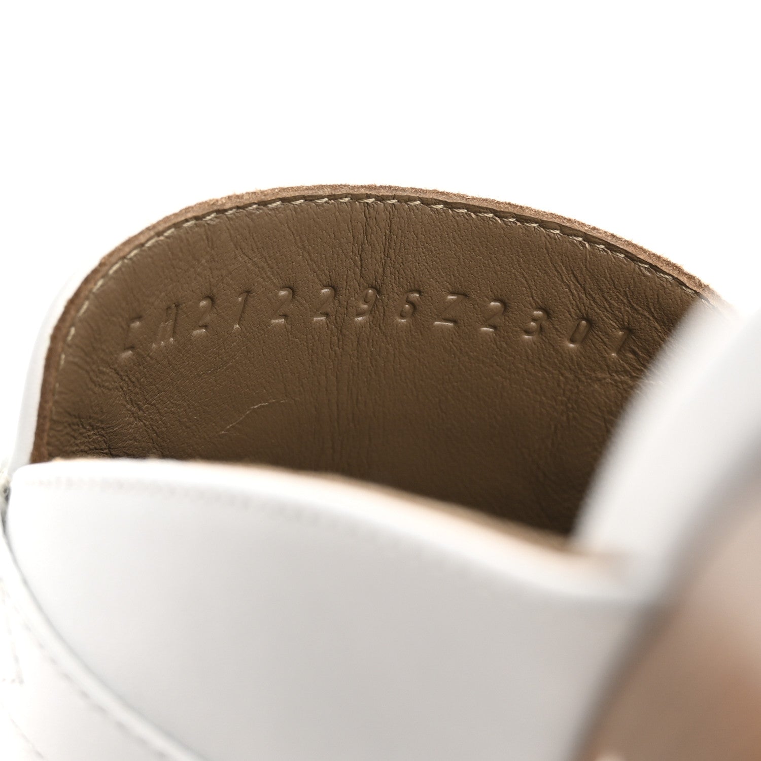 Hermes Calfskin Oz Mules 37 White 9 of 11
