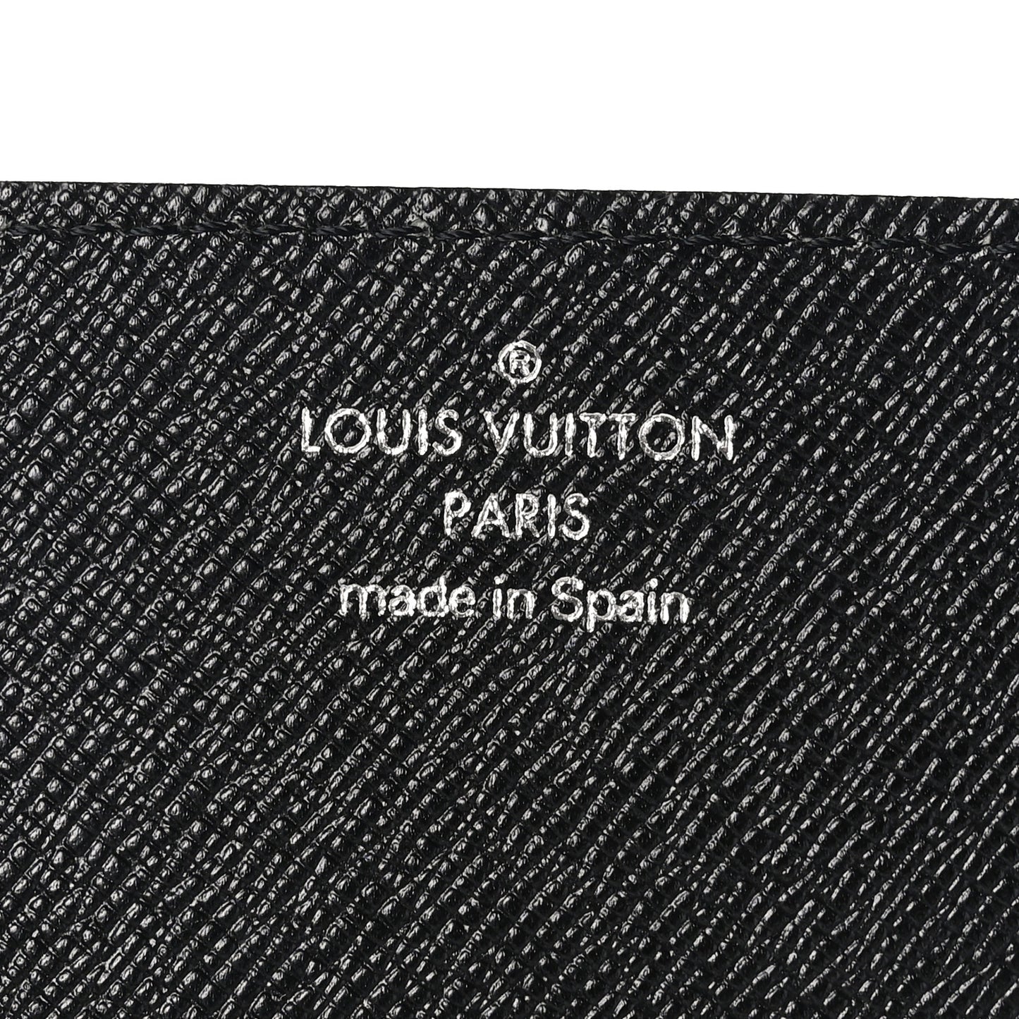 Epi Business Card Holder Black