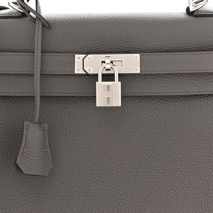 Hermes Togo Kelly Retourne 28 Etain 8 of 11