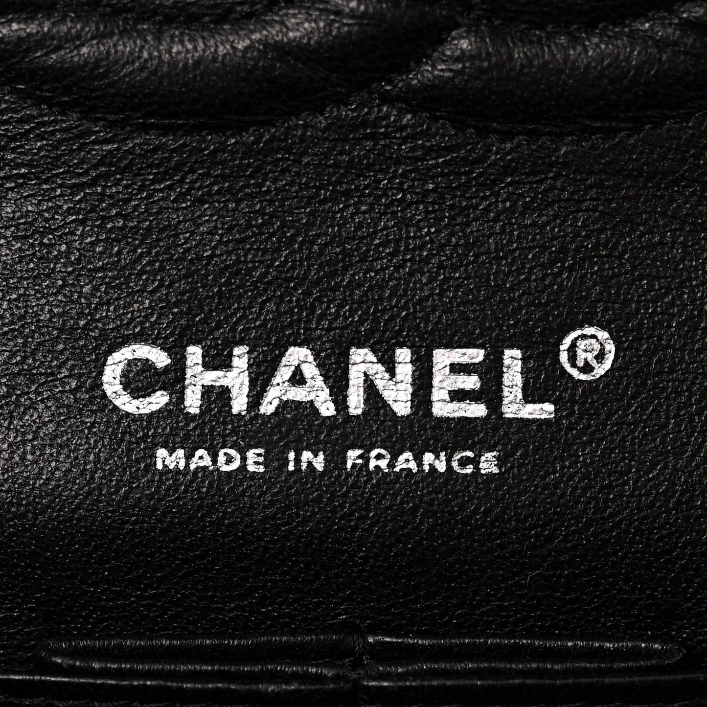 Washed Caviar Quilted 2.55 Reissue 225 Bijoux Chain Flap  Black