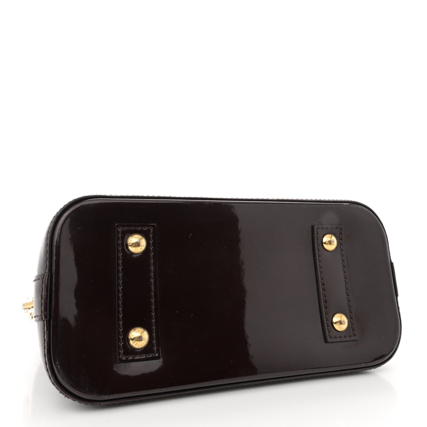 Louis Vuitton Vernis Alma BB Amarante 4 of 11