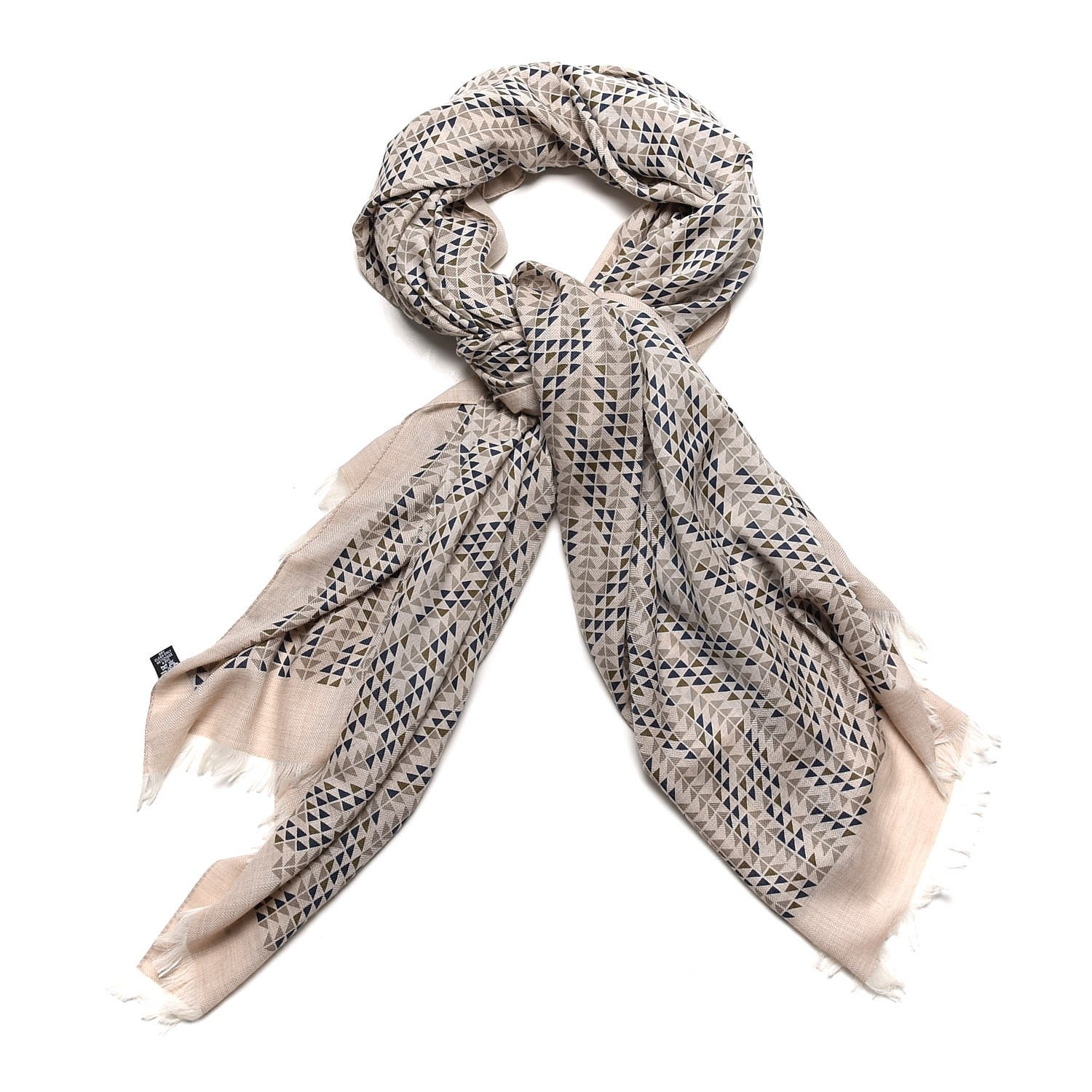 Hermes Cashmere Wool Shawl 140 1 of 5
