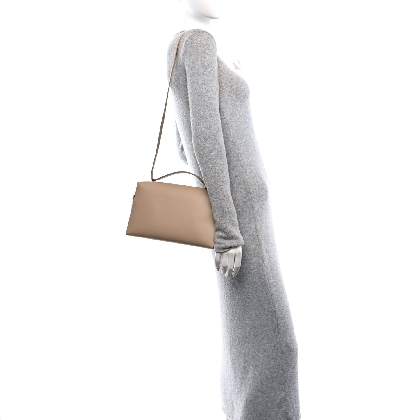 Smooth Calfskin Cashmere L27 Extra Bag Ancient Paper