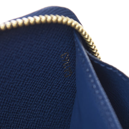 Louis Vuitton Damier Paillettes Zippy Wallet Blue 7 of 7
