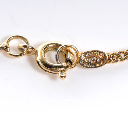 Chanel Crystal CC Necklace Gold Black 6 of 6