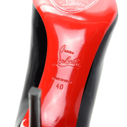 Christian Louboutin Patent Pigalle 85 Pumps 40 Black 9 of 10