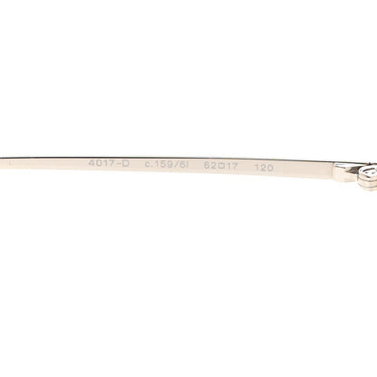 Chanel Metal CC Logo Sunglasses 4017 d Silver 5 of 7
