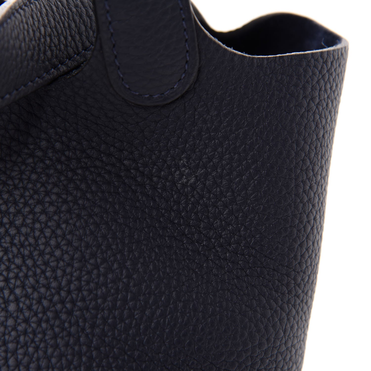 Hermes Taurillon Clemence Picotin Lock 18 PM Bleu Nuit 11 of 15