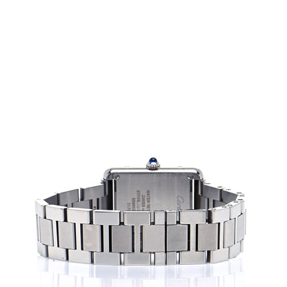 Cartier Stainless Steel 24mm Tank Solo Quartz Watch 3 of 6
