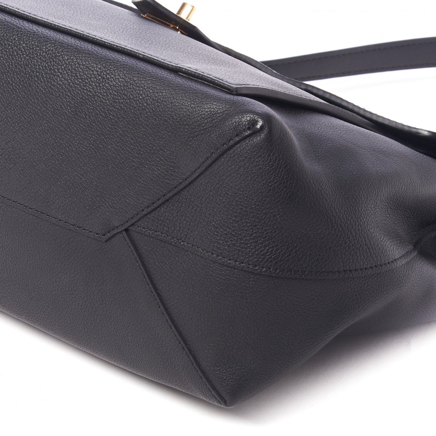 Calfskin Lockme MM Black