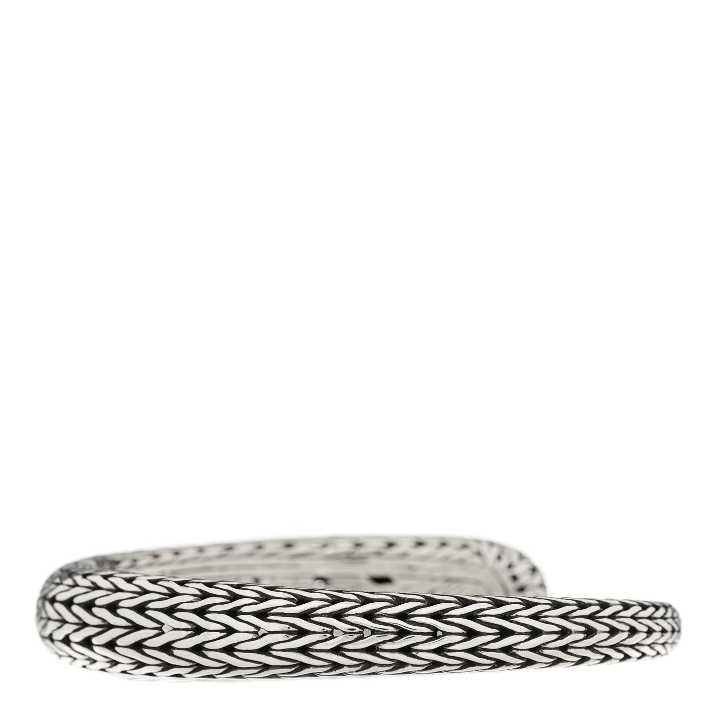 Sterling Silver Classic Chain Kick Cuff Bracelet