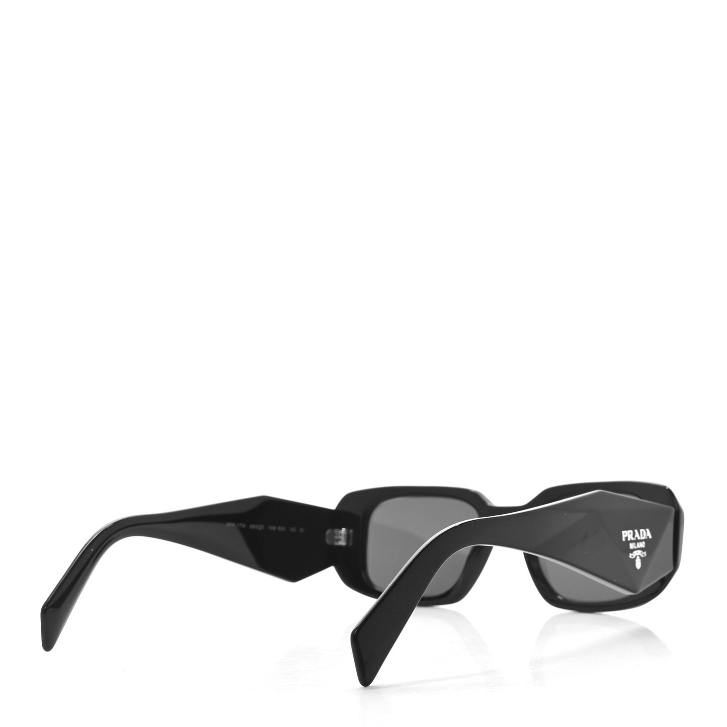 Acetate Symbole Sunglasses SPR 17W Black