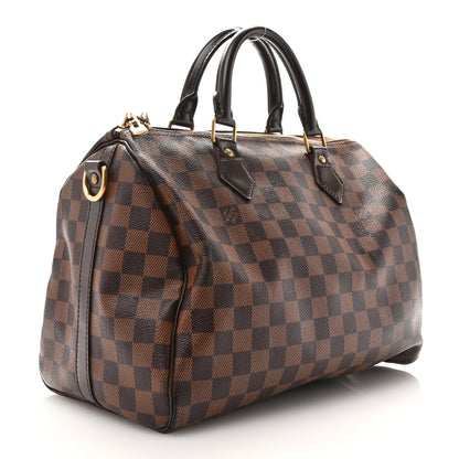 Louis Vuitton Ebene Speedy Bandouliere 30 3 of 10