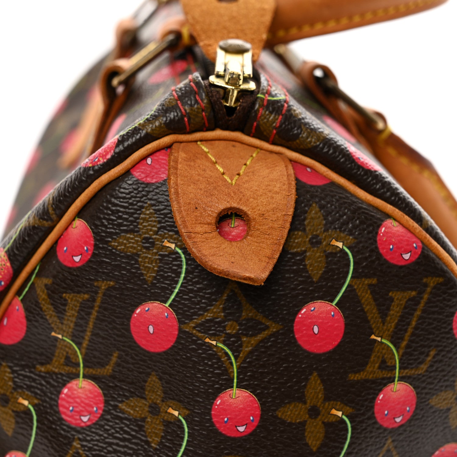 Louis Vuitton Monogram Cerises Speedy 25 10 of 14