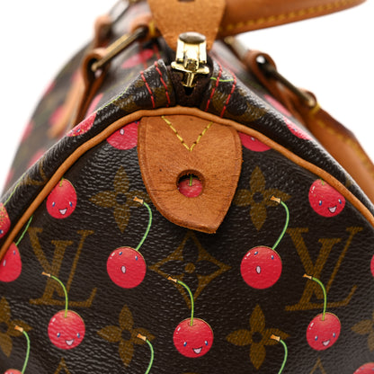 Louis Vuitton Monogram Cerises Speedy 25 10 of 14
