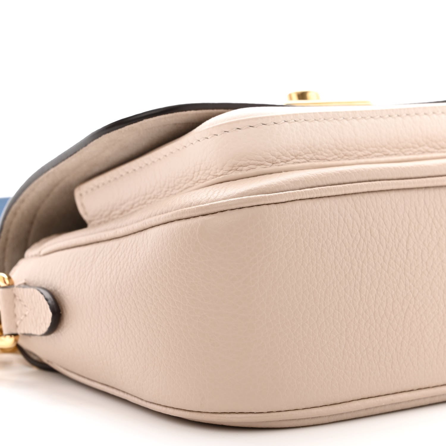 Louis Vuitton Grained Calfskin Lockme Tender Greige 8 of 10