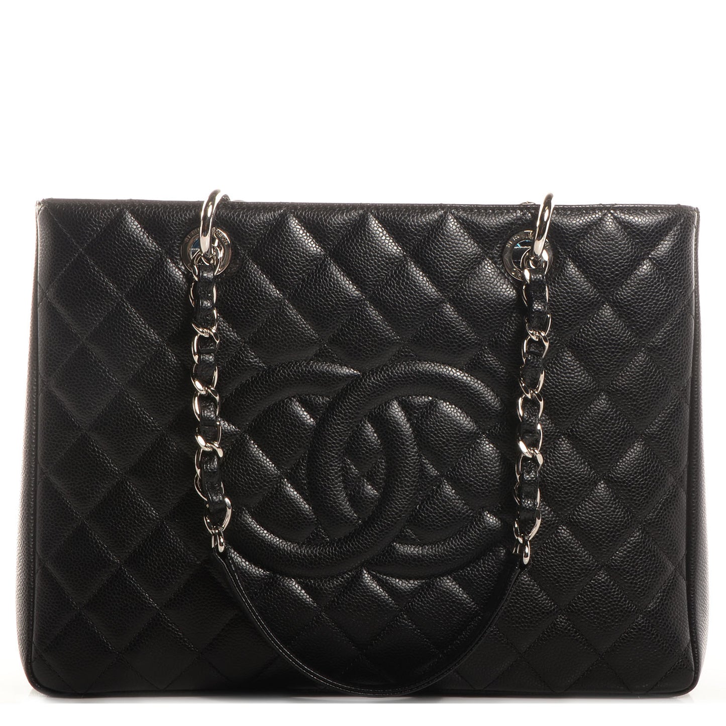 Caviar Grand Shopping Tote GST Black