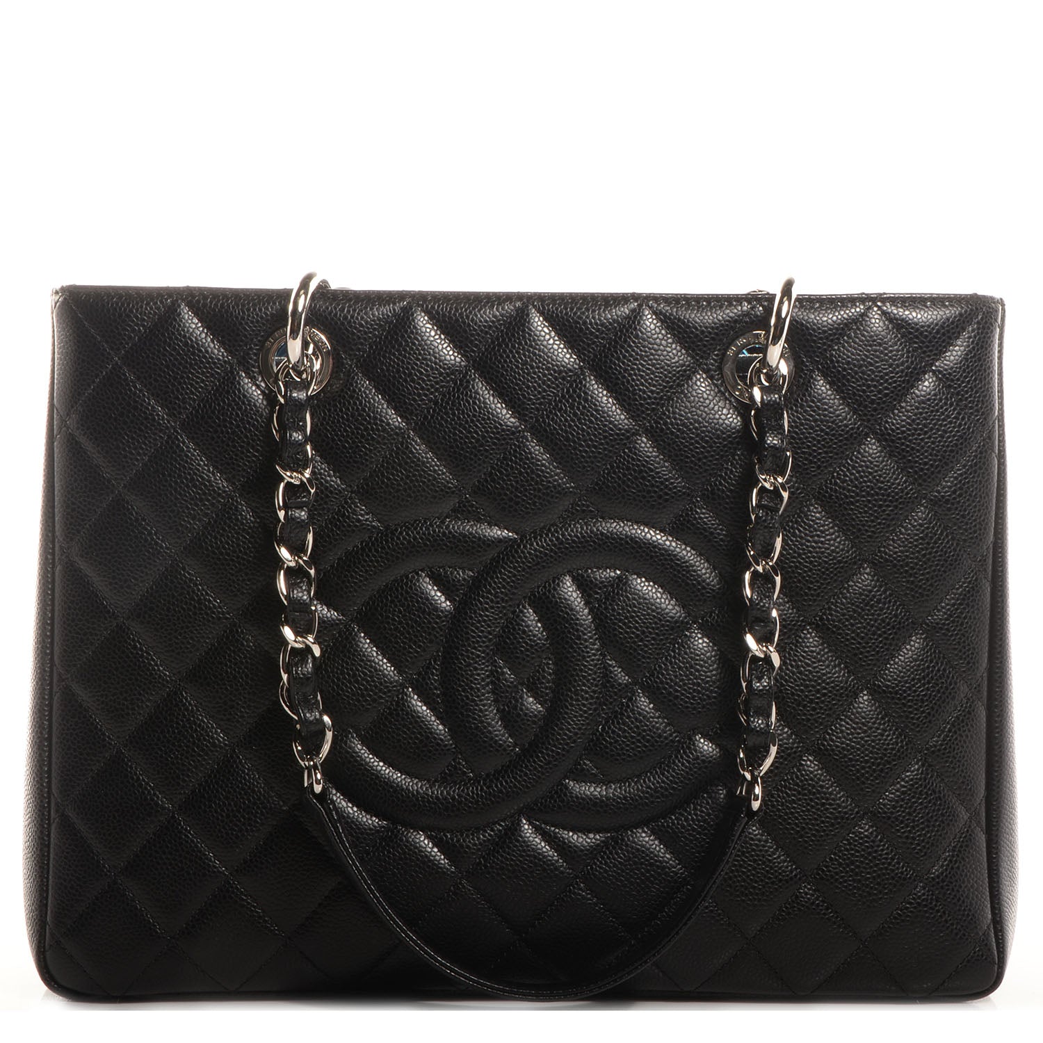 Chanel Caviar Grand Shopping Tote GST Black 1 of 9