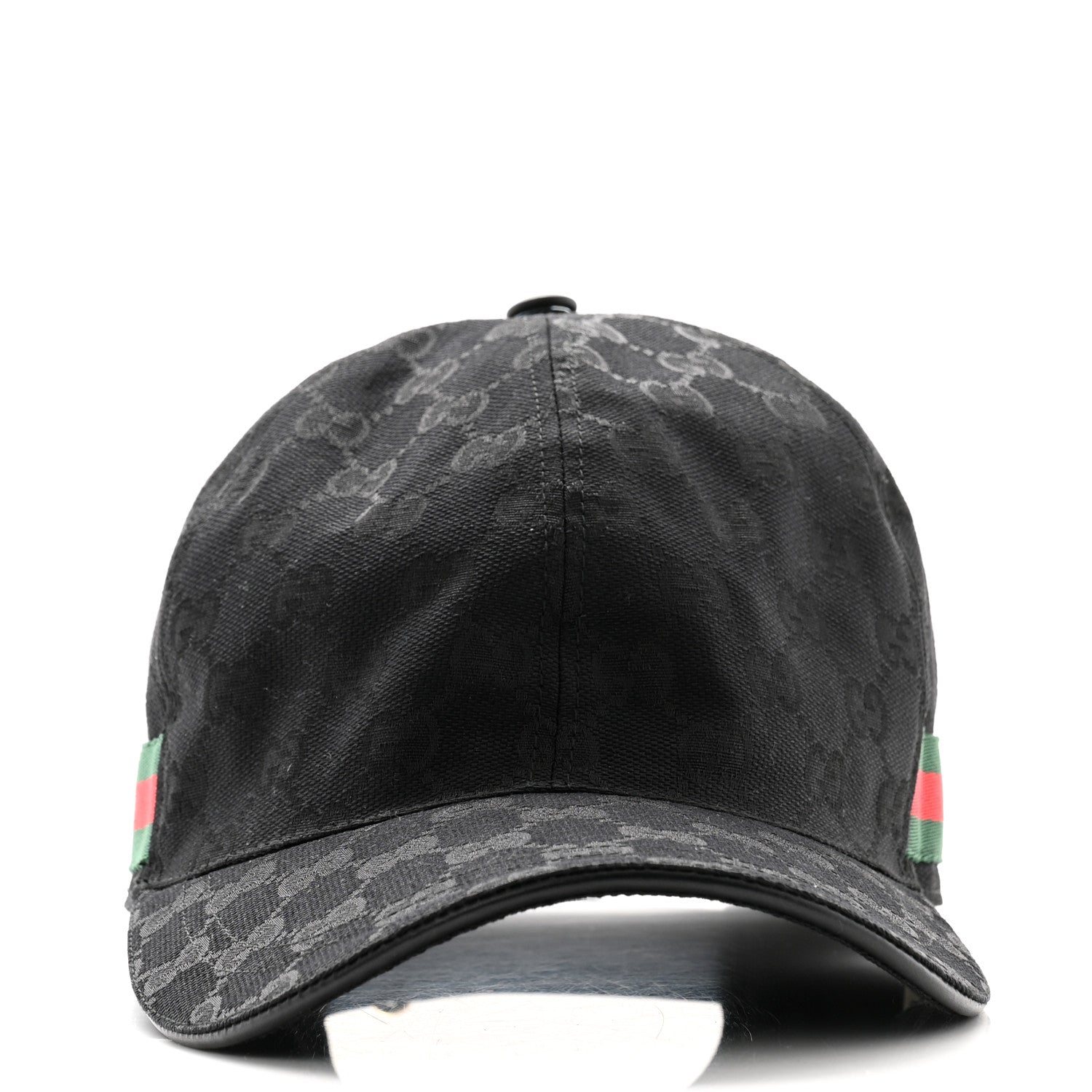 Gucci Monogram Web Baseball Hat M Black 3 of 9