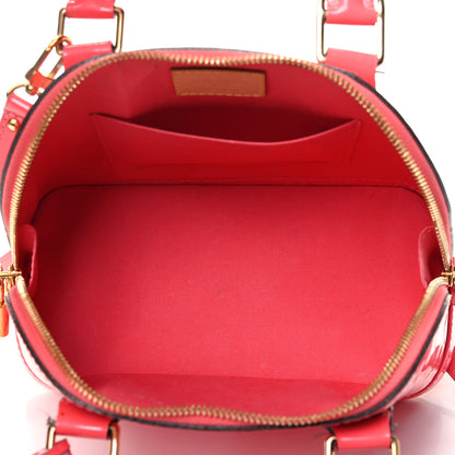 Louis Vuitton Vernis Alma BB Rose Litchi 6 of 10
