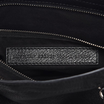 Balenciaga Chevre Silver Metallic Edge Hardware S City Black 8 of 8