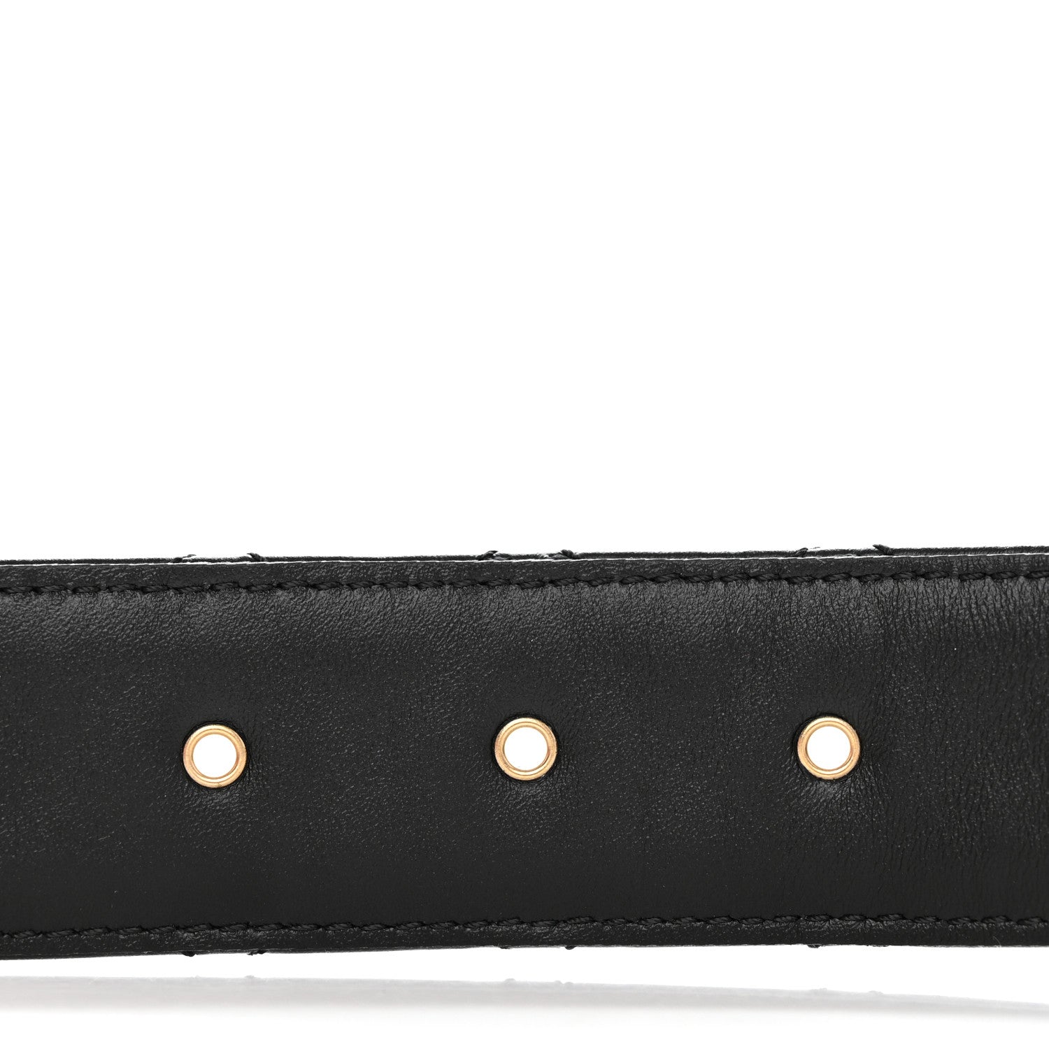 Chanel Lambskin Quilted CC Chain Belt 80 32 Black 6 of 7