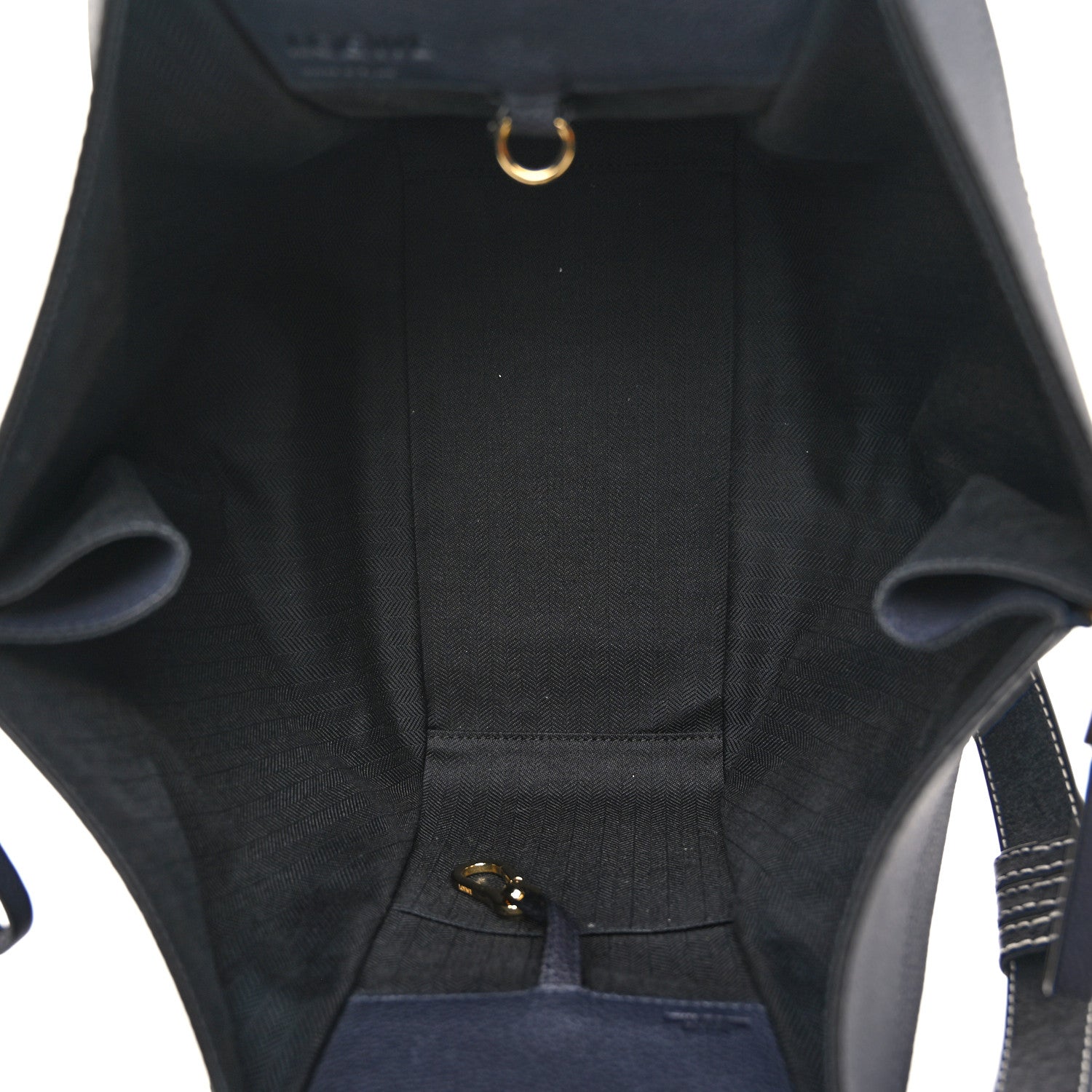 Loewe Calfskin Small Hammock Shoulder Bag Midnight Blue Black 5 of 10