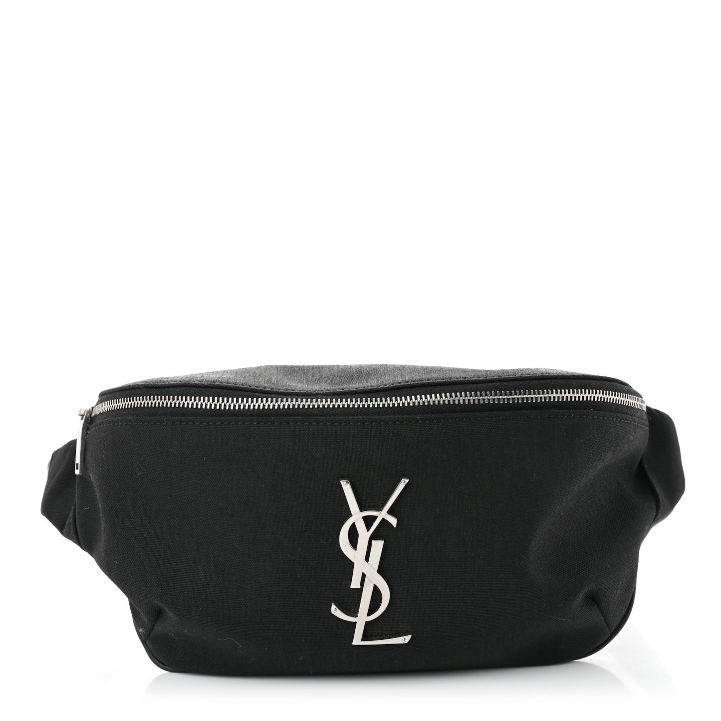 Canvas Monogram Belt Bag Black