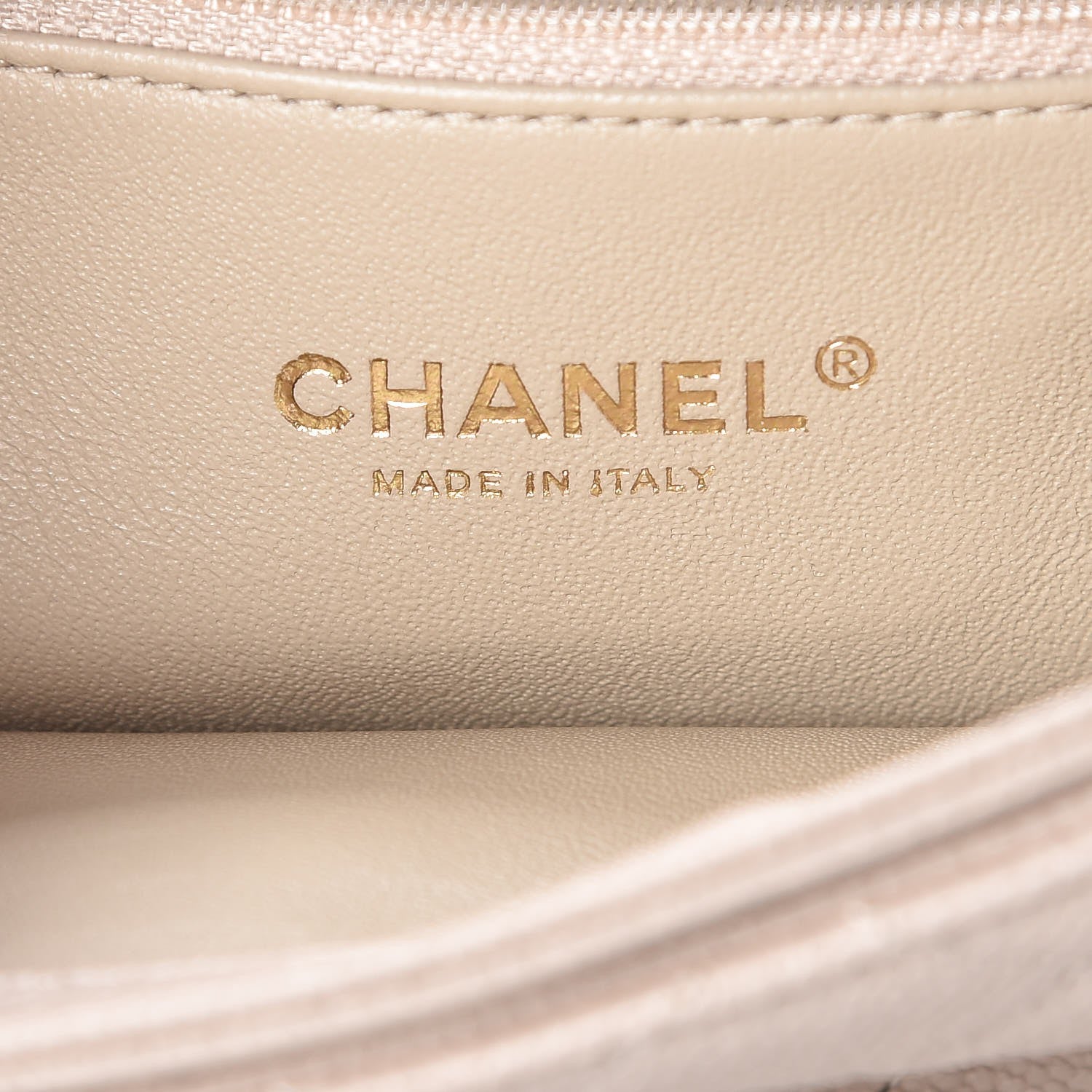 Chanel Caviar Small Flap Light Beige 4 of 5