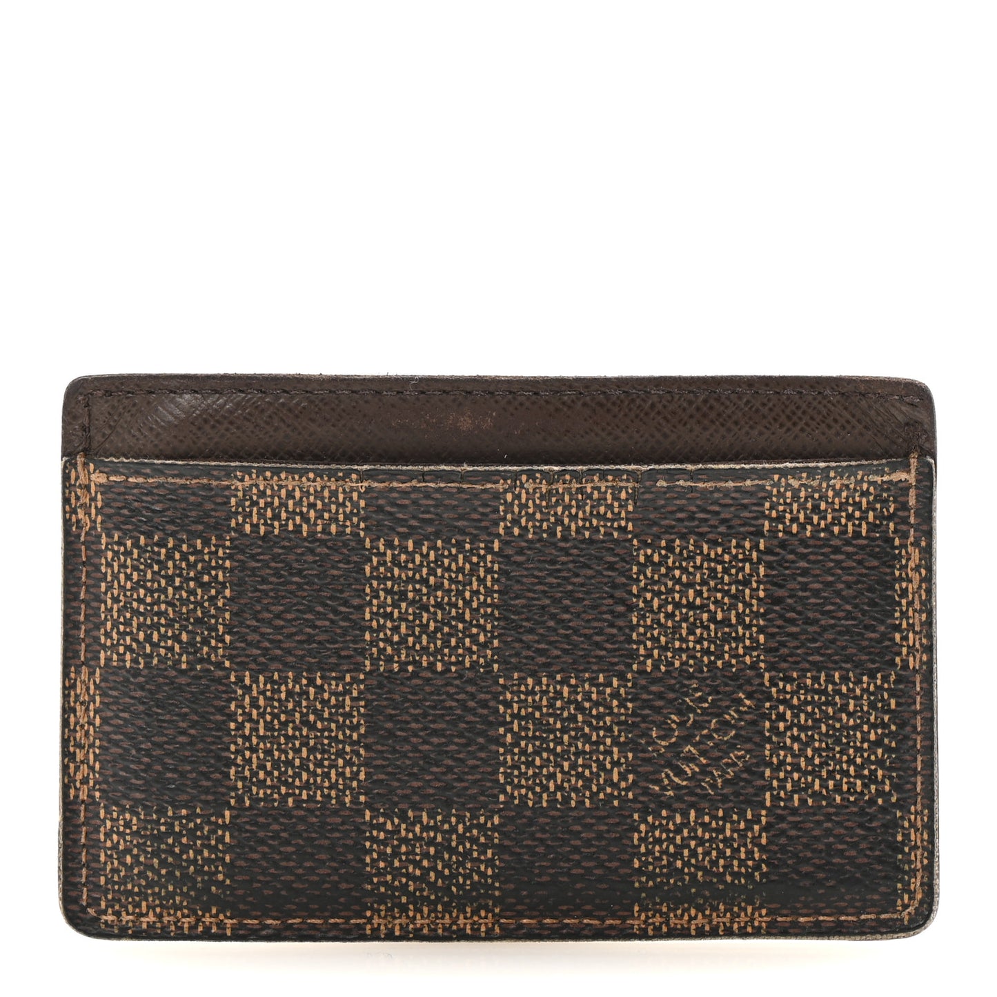 Damier Ebene Card Holder