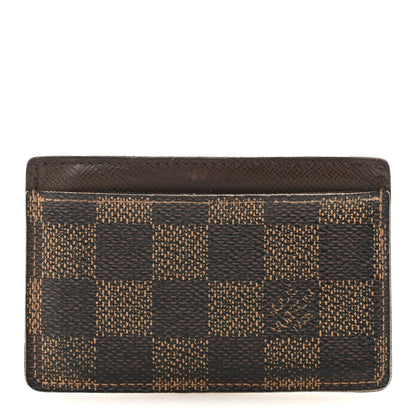 Louis Vuitton Damier Ebene Card Holder 1 of 6