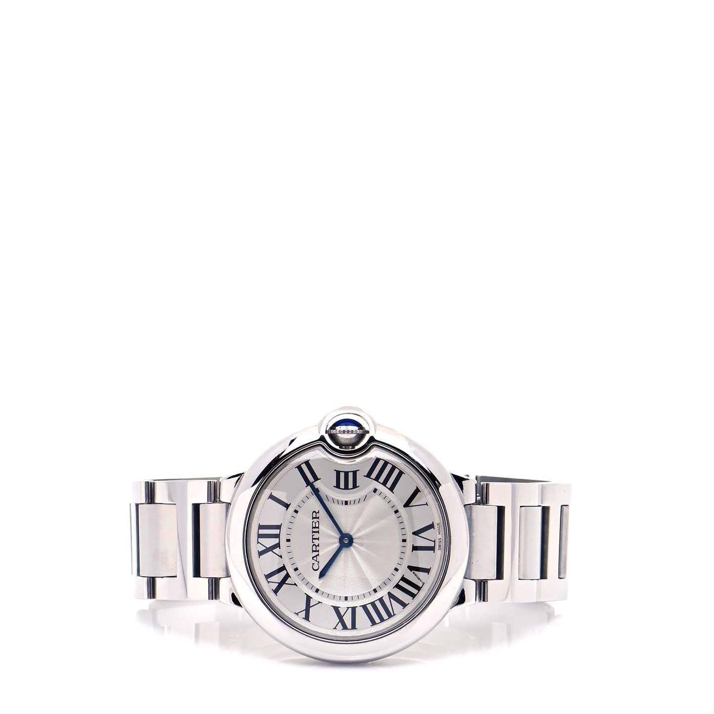 Stainless Steel 33mm Ballon Bleu De Cartier Quartz Watch