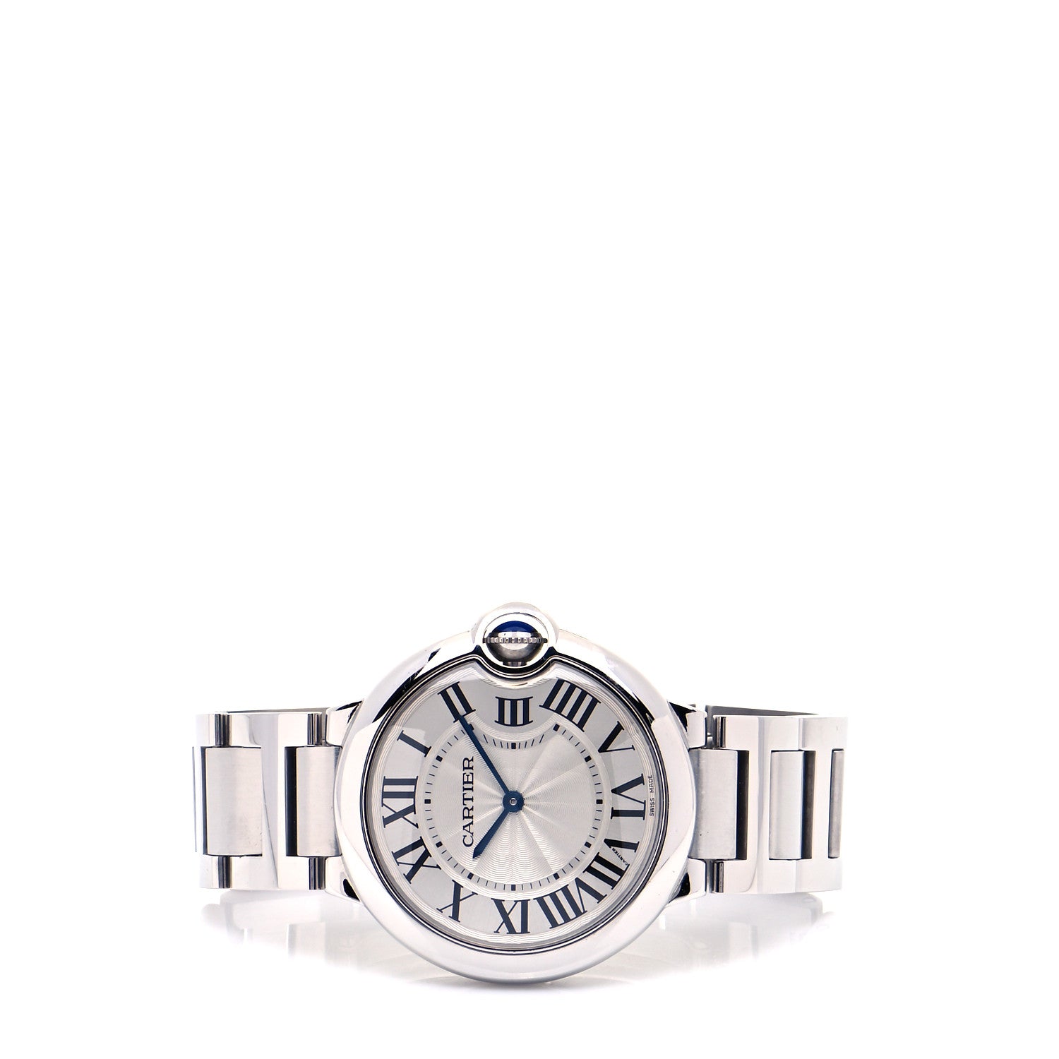 Cartier Stainless Steel 33mm Ballon Bleu De Cartier Quartz Watch 2 of 6