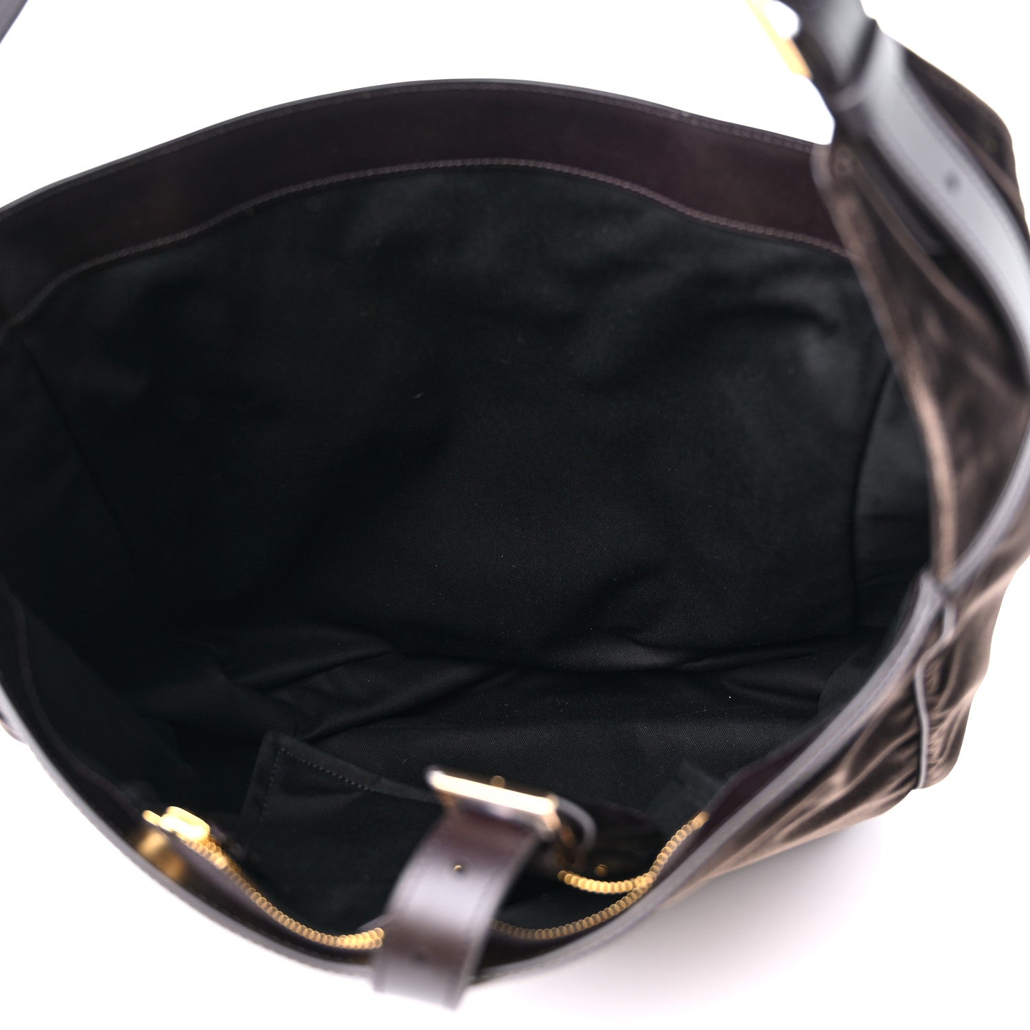 Tom Ford Velvet Calfskin Tote Bag Black 5 of 10