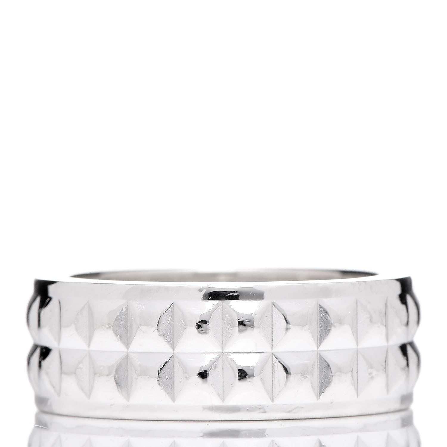 Tiffany Sterling Silver Pyramid Ring 59 8.75 3 of 4