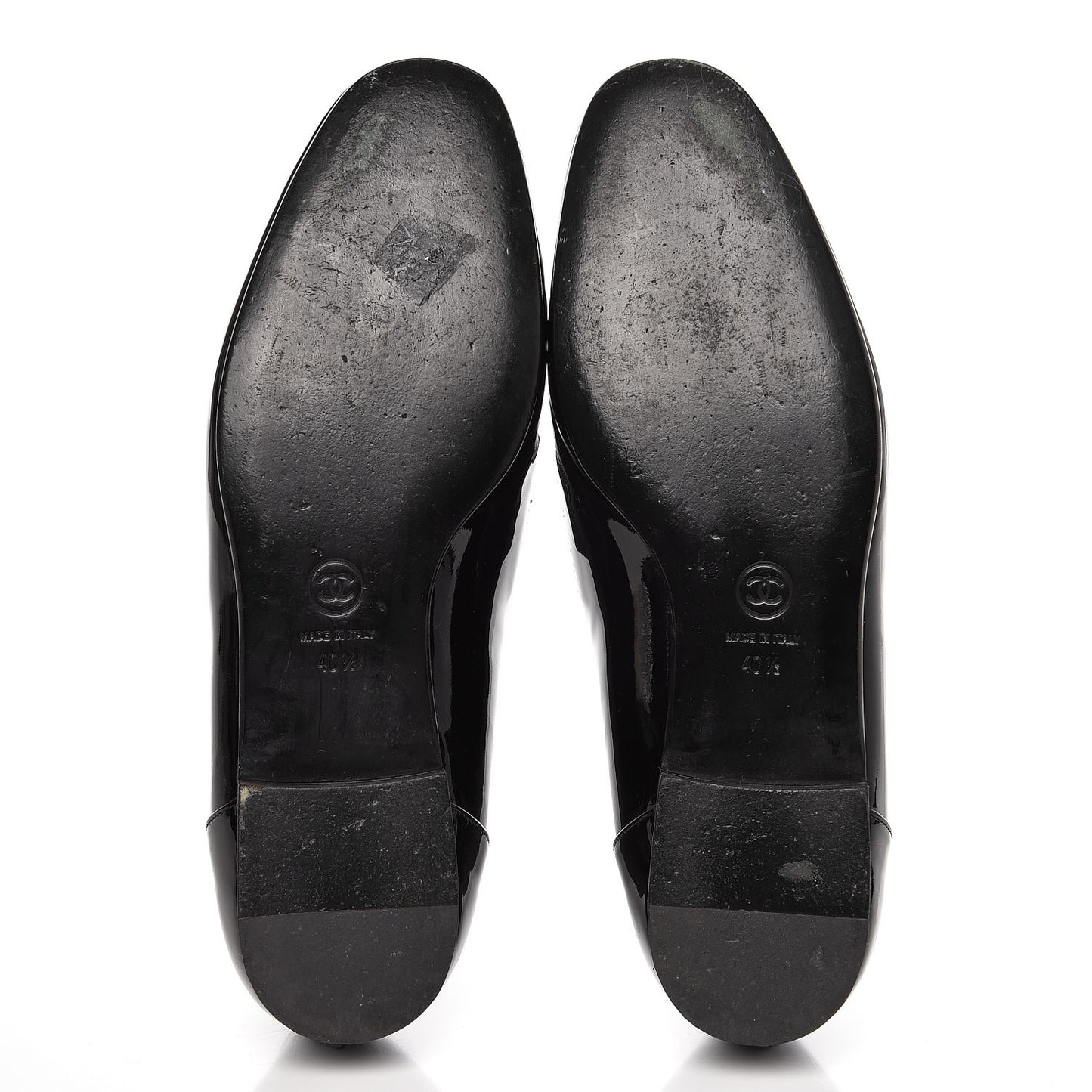 Patent CC Loafers 40.5 Black