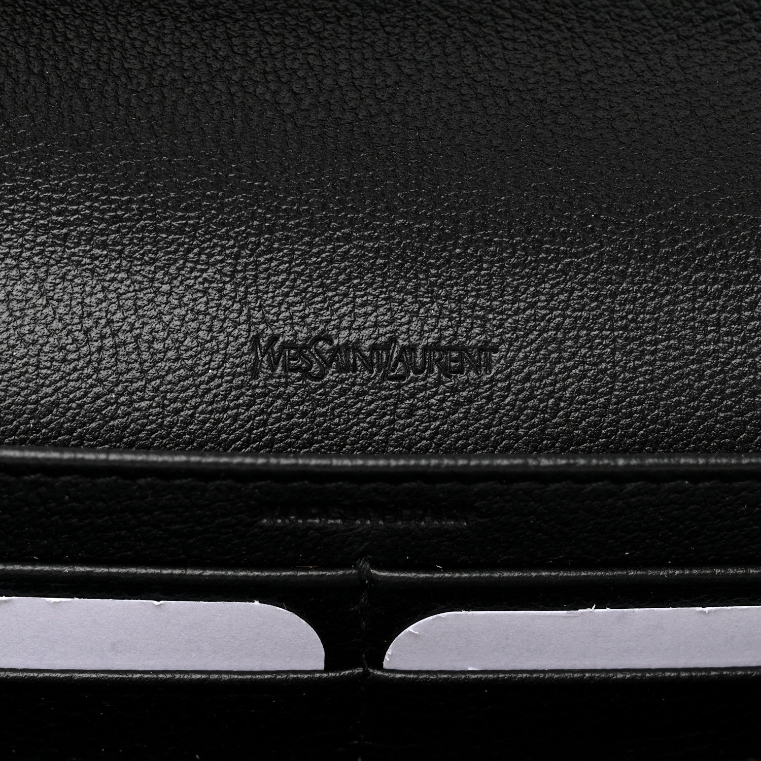 Saint Laurent Chevre Belle De Jour Flap Wallet Black 7 of 8