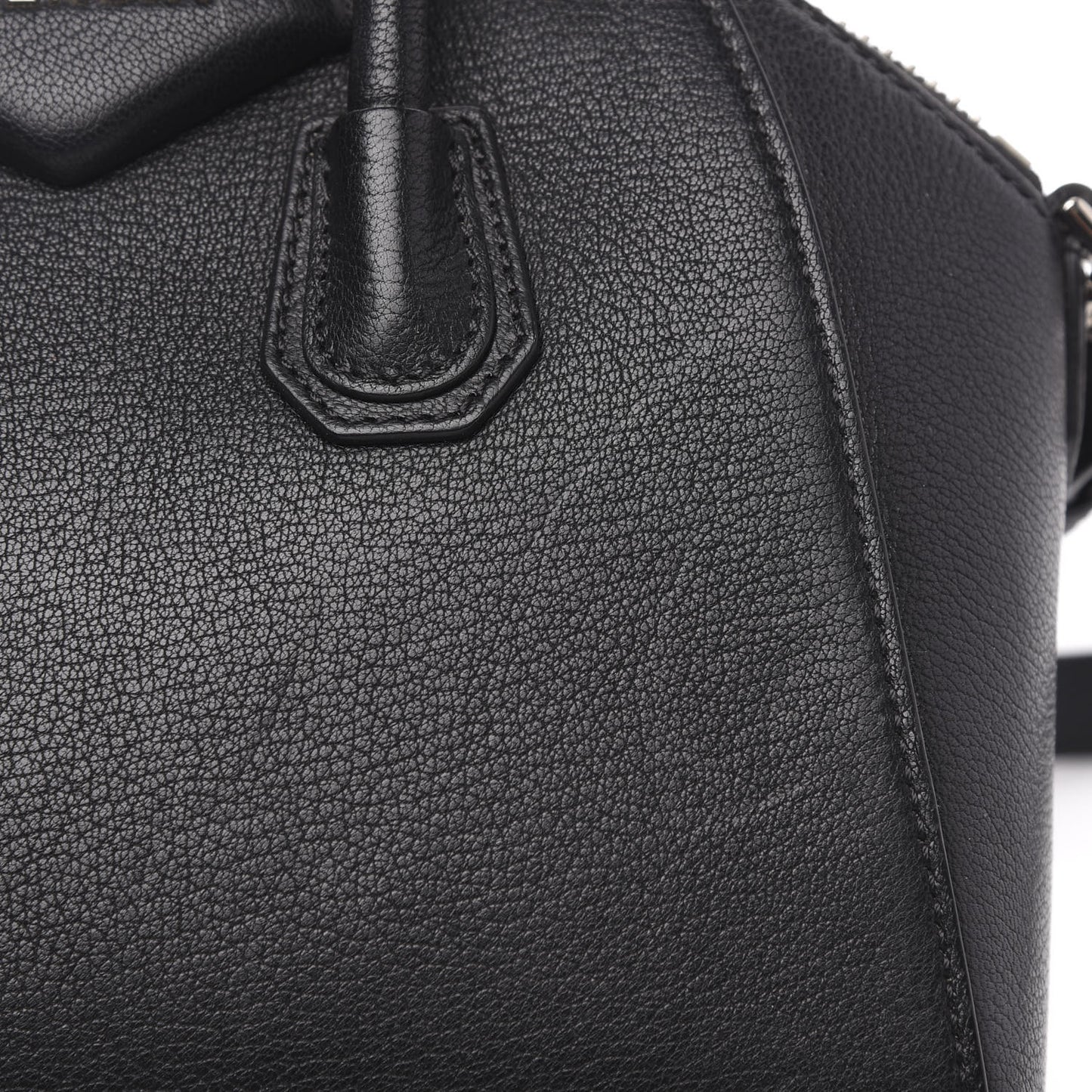 Sugar Goatskin Mini Antigona Black