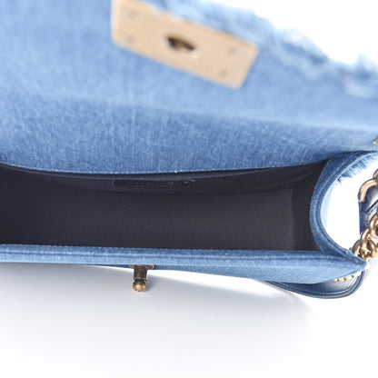 Chanel Denim Patchwork Medium Boy Flap Blue 5 of 10