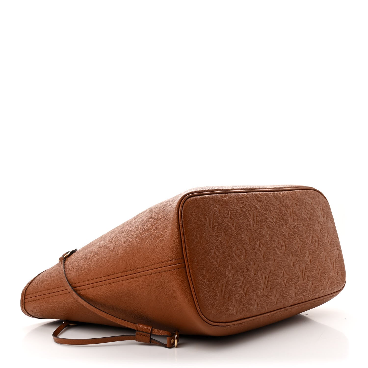 Louis Vuitton Empreinte Monogram Giant Neverfull MM Cognac 4 of 9