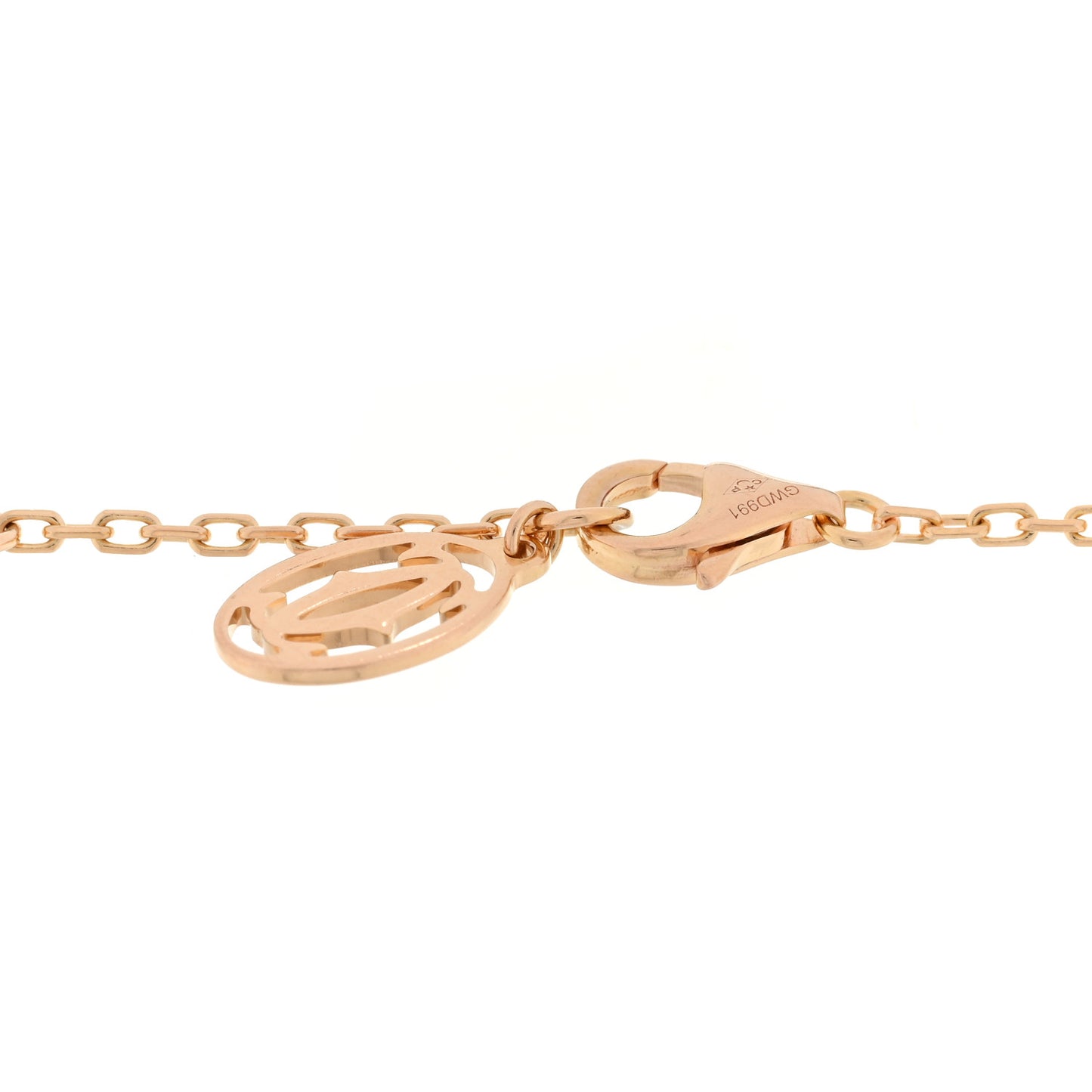 18K Pink Gold Diamond Pink Sapphire D'Amour Bracelet
