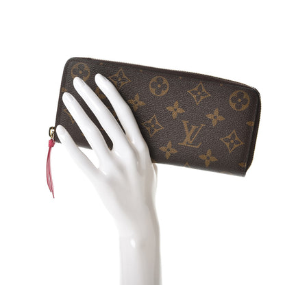 Louis Vuitton Monogram Clemence Wallet Freesia 2 of 7